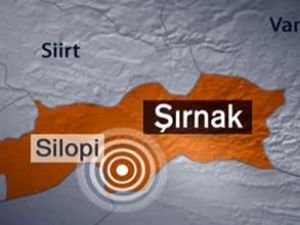 Şırnak'ta 5,5 şiddetinde deprem