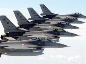 F-16'lar Suriye'deki hedefleri vuracaktı