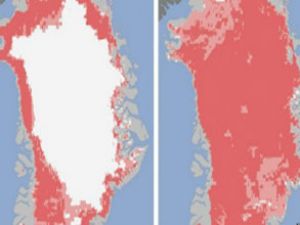 Grönland'da erime yüzde 97'ye ulaştı!