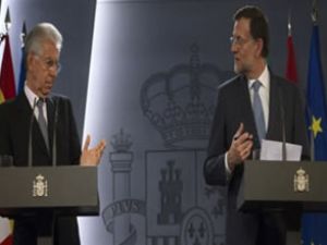 Rajoy ve Monti ekonomik krizi görüştü