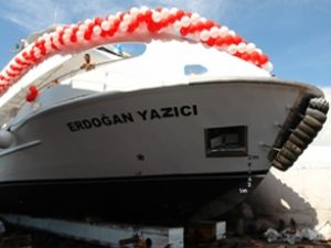 "Erdoğan Yazıcı" teknesi denize indirildi