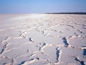 Tuz Gölünü atıklarıyla kirletmeyi sürdürüyor