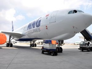 MNG Havayolları A330-200F uçağını tanıttı