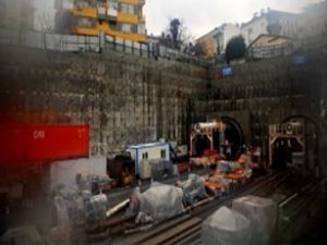 Marmaray şantiyesine yıldırım düştü: 3 yaralı
