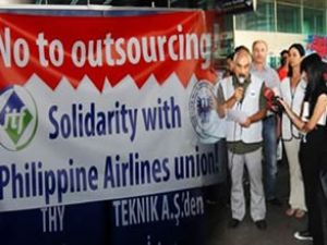 Hava-iş'ten Filipinli meslektaşlarına destek