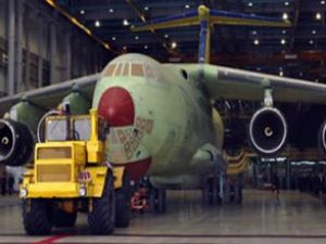 Il-76MD-90A kargo uçağının test uçuşu izlendi