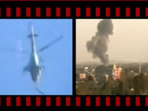 Esad ordusuna ait askeri helikopteri düşürdü