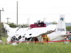 FlyMontserrat şirketine ait uçak düştü