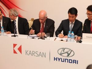 Karsan ve Hyundai anlaşma imzaladı
