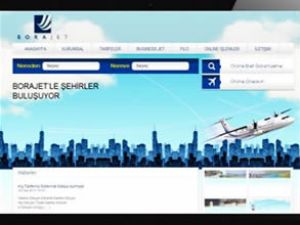 Borajet Havayolları web sayfasını yeniledi