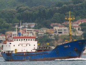 Ege Denizi'nde Türk gemisi yandı