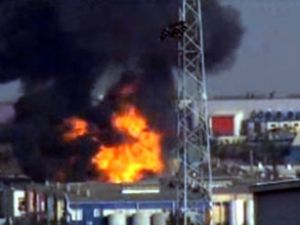 Tuzla'da kimya fabrikasında yangın