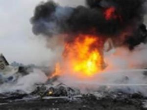 Kazakistan'da MIG-31 askeri uçak düştü