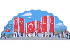 Google, Cumhuriyet Bayramı'nı unutmadı