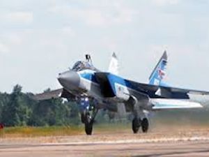 Rusya Vozdvijenk'da askeri uçak düştü