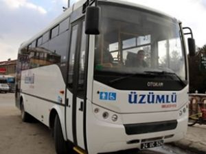 Üzümlü Belediyesi'ne yeni halk otobüsü