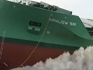 Ferus Smit, Arklow Bay’ı denize indirdi