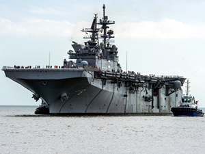 USS America, ABD Donanması'na teslim edildi