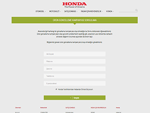 Honda'dan 'ürün güncelleme' hizmeti