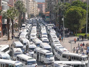 Denizli'de minibüs hatlarına düzenleme