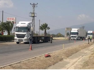 TIR şoförleri 'kaçak mazot' eylemi yaptı