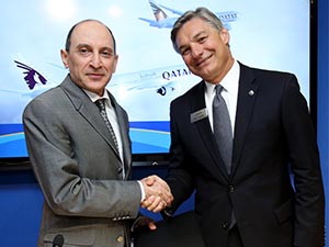 Qatar Airways'ten tarihinin en büyük siparişi