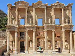 Efes Antik Kenti para bastı