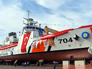 "TCSG Yaşam" arama kurtarma gemisi Akdeniz'de göreve başladı