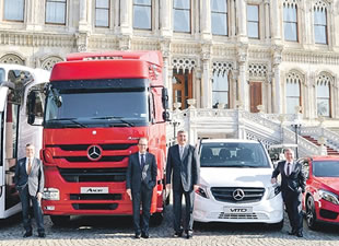 Mercedes Benz’in Türkiye yatırımı 1 milyar €’ya koşuyor