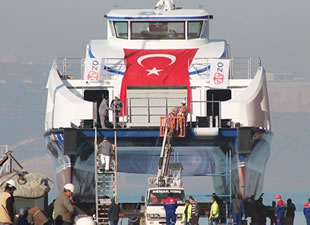 İstanbul ve İzmir'in yolcu gemileri Özata Tersanesi'nde üretiliyor