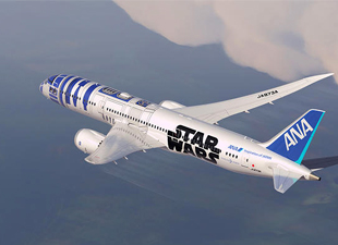 Star Wars uçağı Japonya'da hazır