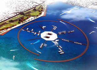 Antalya'da yapılacak Dubai modeli yat limanı için yer belirleme çalışması yapıldı