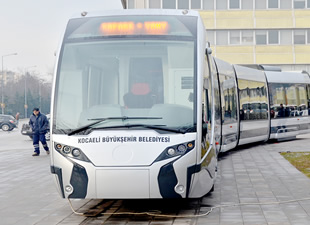 Kocaeli Büyükşehir Belediyesi 12 adet tramvay satın alacak