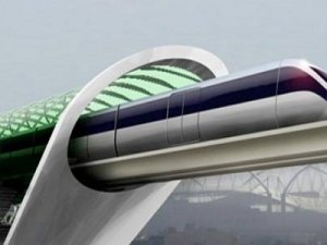 Mermi Tren Hyperloop ilk testinde başarılı oldu