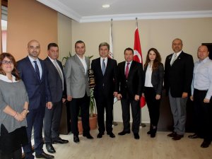 THY Kargo Başkanı Türk'ten UTİKAD'a ziyaret