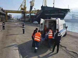 İnebolu Limanı’nda Güvenlik Tatbikatı yapıldı