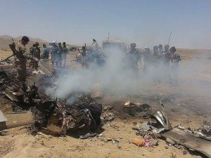 Afganistan’da askeri helikopter düştü: 3 ölü