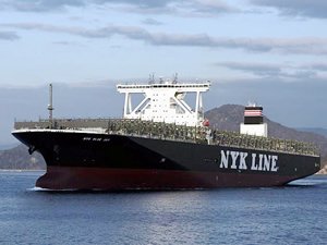 NYK Line, 14 bin TEU kapasiteli M/V NYK BLUE JAY isimli konteyner gemisini teslim aldı