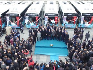 TEMSA’dan Erzurum’a 40 araçlık teslimat