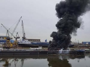 Almanya'da petrol tankerinde patlama: 2 ölü