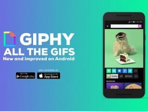Giphy uygulaması Google Play'de
