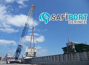 Safiport Derince, 2 adet Mobil Harbore Crane'u hizmete alıyor