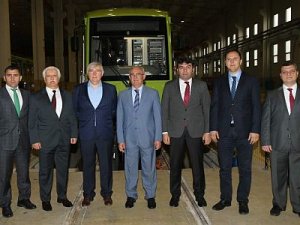 Bursa’da üretilen tramvaylar ekimde Samsun’da