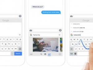 Google Gboard, iOS için yayınlandı