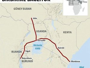 Çin’den Afrika’ya 13.8 milyar dolarlık tren hattı