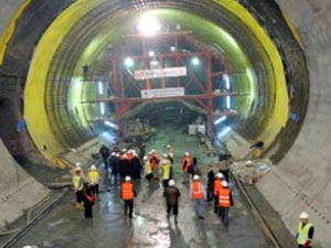 Marmaray'da hazırlıklar hızla sürüyor