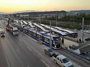 Antalya'da Havalimanı-EXPO tramvay seferleri başladı