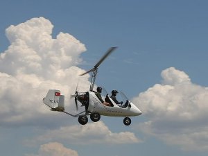 Havacılık tutkunlarının 'gyrocopter' ilgisi