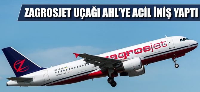 Zagrosjet uçağının havada motoru durdu