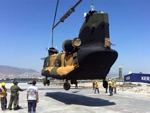 İlk Chinook CH-47F helikopteri TSK'ya teslim edildi